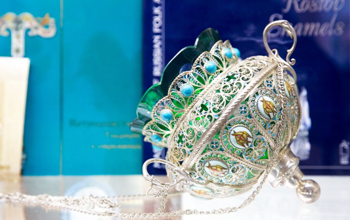 Музей финифти при фабрике Ростовская финифть