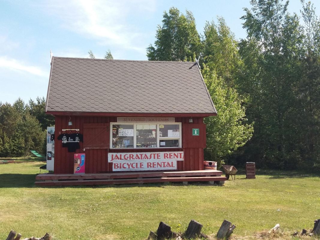 Летнее кафе порта Sviby