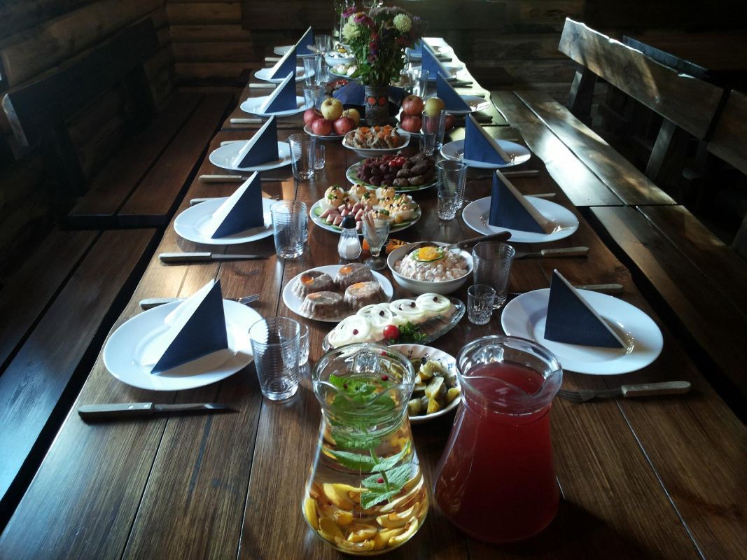 Здание курной бани хутора Мянни