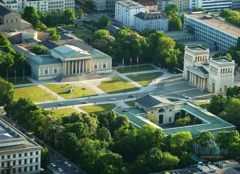 Кёнигсплац - Королевская площадь в Мюнхене