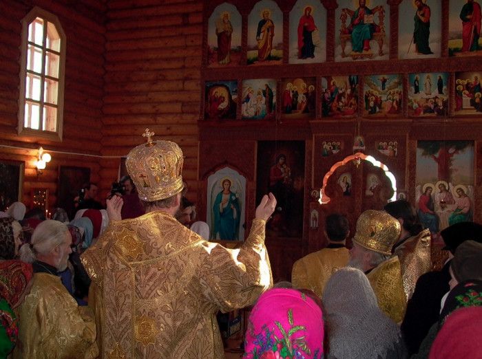 Храм Святой Троицы в селе Куркуль