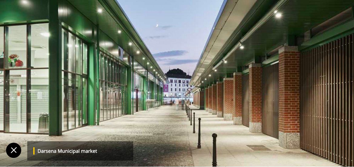 Уличные рынки Милана фото