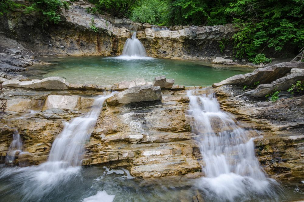 Водопад на реке Жане