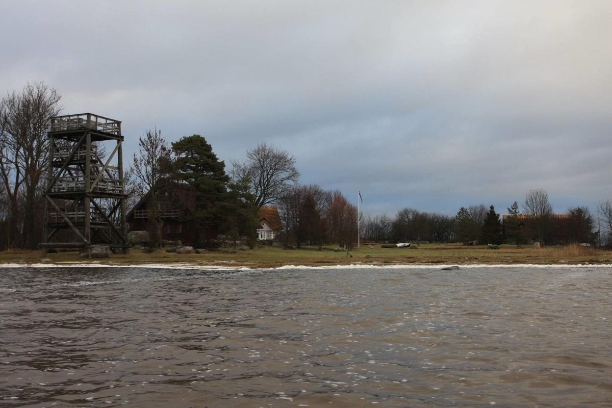 Вышка для наблюдения за птицами Хаэска