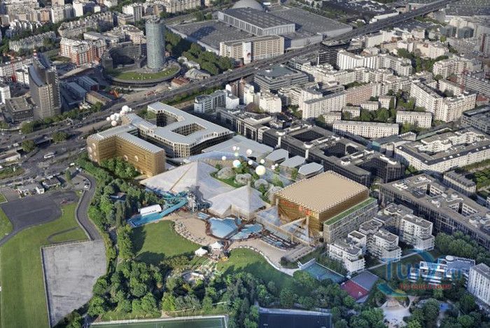 Парк водных развлечений Аквабульвар в Париже