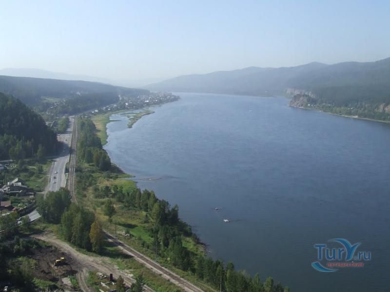 Смотровая площадка на реку Енисей