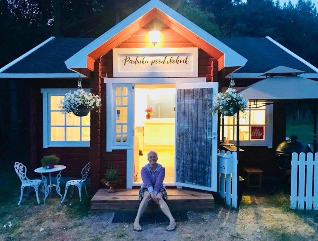 Летнее кафе Эвелин в магазине Padriku