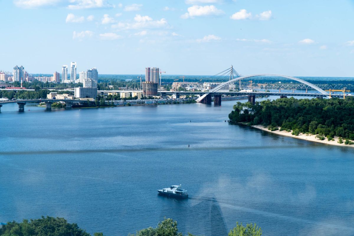 Смотровая площадка над Днепром