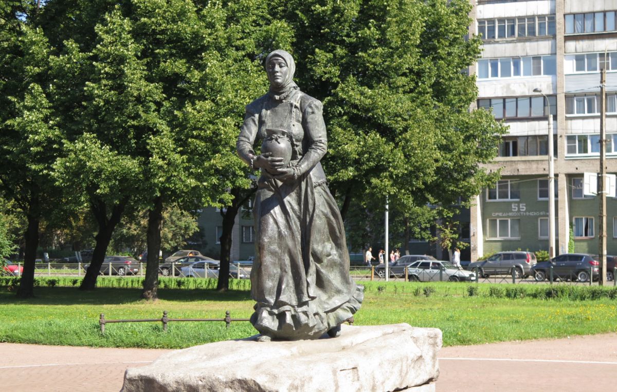 Памятник Охтенка