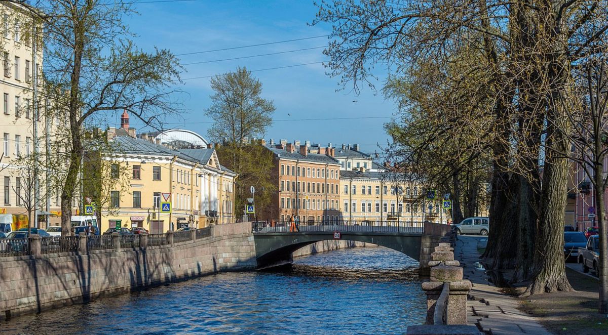 Харламов мост. Россия, Санкт-Петербург