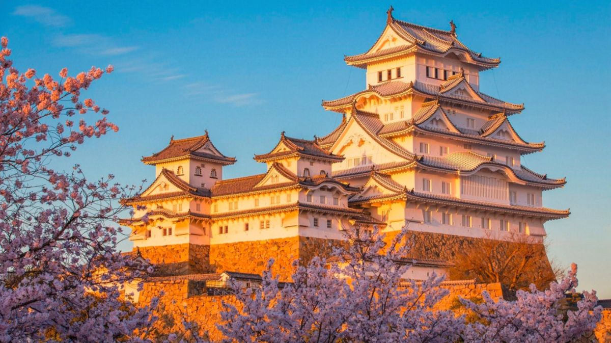 Химэдзи - Замок белой цапли в Японии