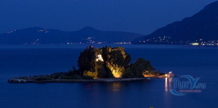 Остров Понтикониси (Pontikonisi Island)